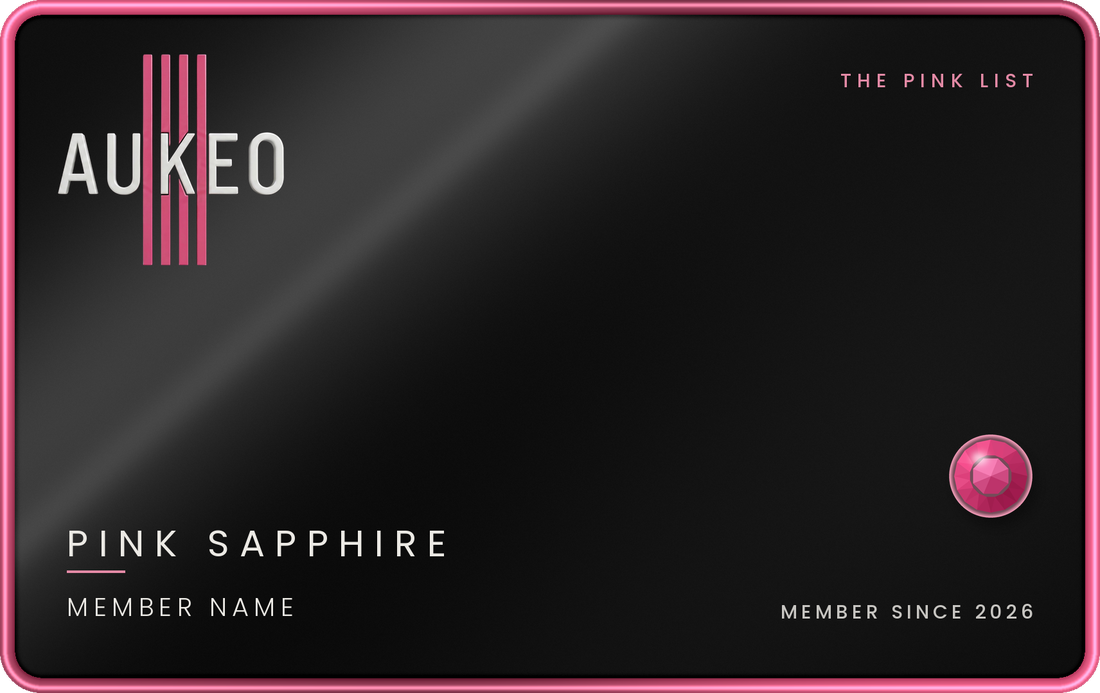 Pink Sapphire card